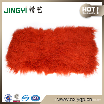 Wholesale High Quality long hair Tibetan mongolian sheepskin fur plates